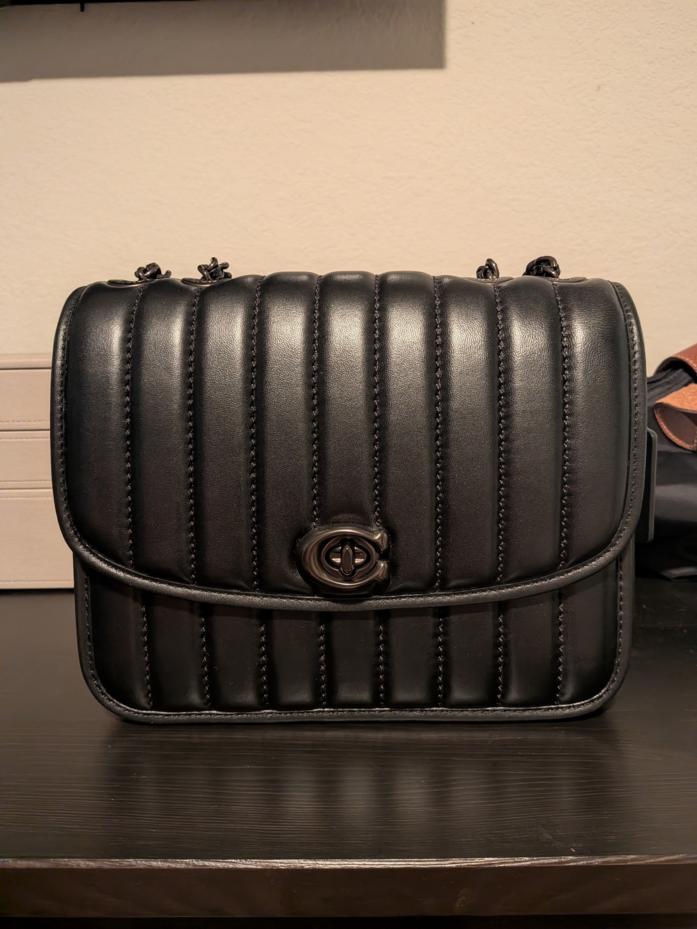 Coach Quilted Shoulder Crossbody Bag